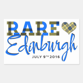 Adesivo Retangular Vinheta retangular RARE16