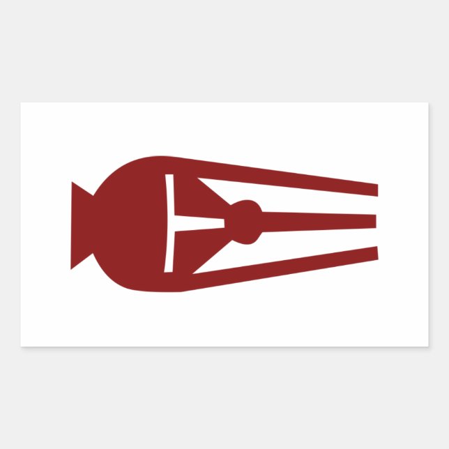 Adesivo Retangular Vinheta Retangular turva (Frente)