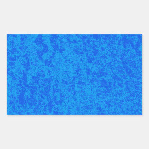 Adesivo Retangular Vinheta Retângulo Azul Marble