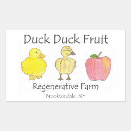 Adesivo Retangular Vinhetas