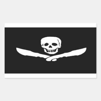 Adesivo Retangular Vinhetas de rastreador