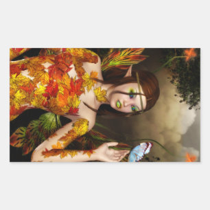 Adesivo Retangular Vinhetas de Retângulo de Fae Automática