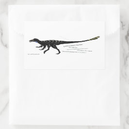 Adesivo Retangular Vinhetas grandes do Lightclaw