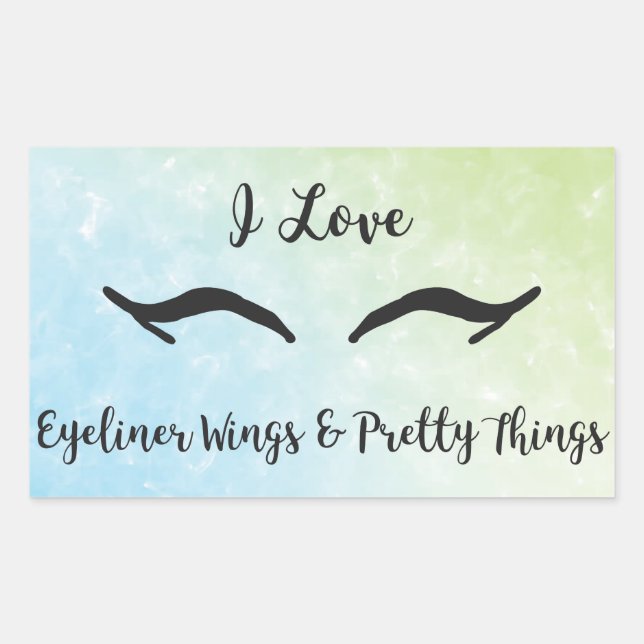 Adesivo Retangular Vinhetas retangulares, Matte, 4,5 x 2,7 polegadas  (Frente)