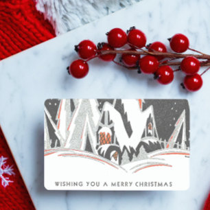 Adesivo Retangular Vintage Art Deco