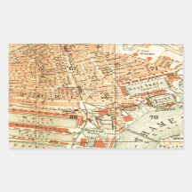 Vintage London Street Map
