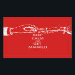 Adesivo Retangular Vintage MANTER CALM SE CASAR<br><div class="desc">Vintage MANTER CALM SE CASAR</div>