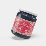 Adesivo Retangular Vintage Retro Jam Label Canning Stick<br><div class="desc">Um adesivo de produto elegante para seu correio ou exibição de produto com script personalizado "feito com amor" e monograma e adorável design de retro rústico. Você pode optar por colocar qualquer texto no fundo e no topo. Procure na minha loja mais itens desta coleção e emparelhe isto com carimbo...</div>