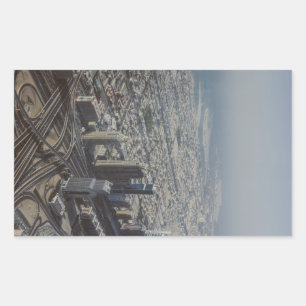 Adesivo Retangular Vista Burj Khalifa, Dubai