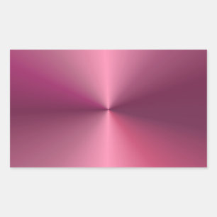 Adesivo Retangular Visual Moderno Metálico Elegante Rosa Brilhante