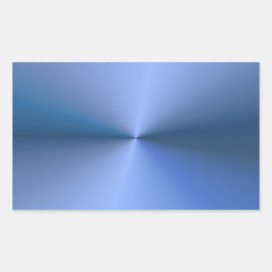 Adesivo Retangular Visualização Metálica Azul Modelo Elegante Vazio T