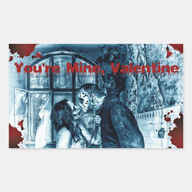 Adesivo Retangular Você é o meu Namorados Sticker (Frente)