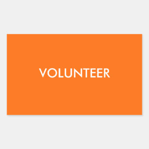 ADESIVO RETANGULAR VOLUNTÁRIO