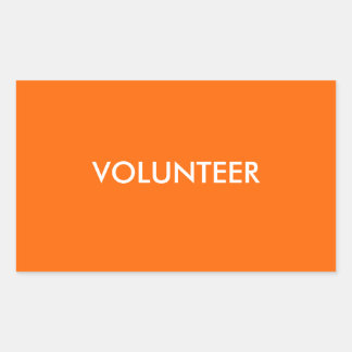 ADESIVO RETANGULAR VOLUNTÁRIO