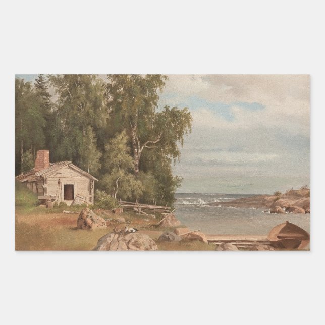 Adesivo Retangular Von Wright's Lehtisaari (Frente)