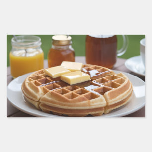 Adesivo Retangular Waffles