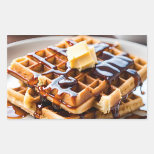 Adesivo Retangular Waffles