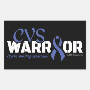 ADESIVO RETANGULAR WARRIOR...CVS