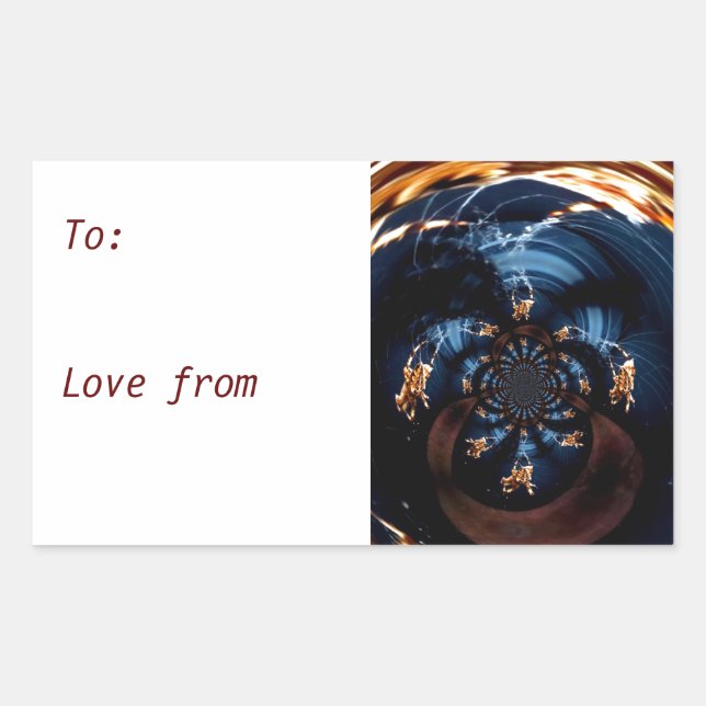 Adesivo Retangular Web Spiders Spooky Personalizado (Frente)