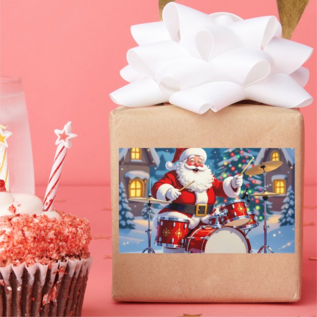 Adesivo Retangular „Weihnachtliche Harmonie“ (Festa)