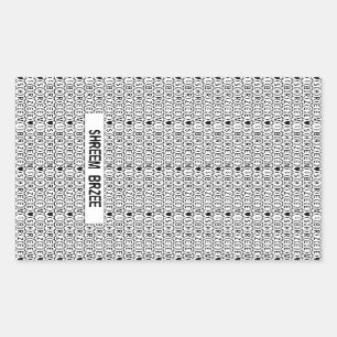 Adesivo Retangular White Chant Shreem Brzee