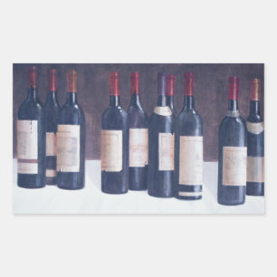 Adesivo Retangular Winescape Red 2003 2