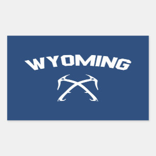 Adesivo Retangular Wyoming Ice Climbing