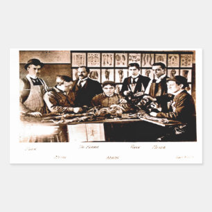 Adesivo Retangular Yale Medical Anatomy Class Sticker