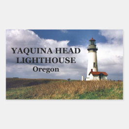Adesivo Retangular Yaquina Head Lighthouse, Oregon