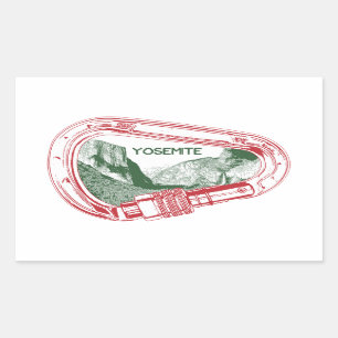 Adesivo Retangular Yosemite Subindo Carabiner