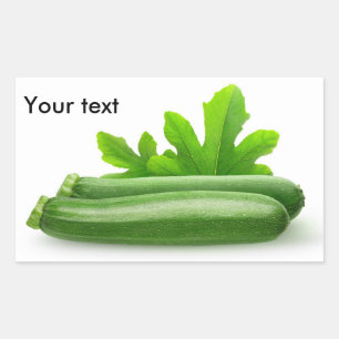 Adesivo Retangular Zucchini