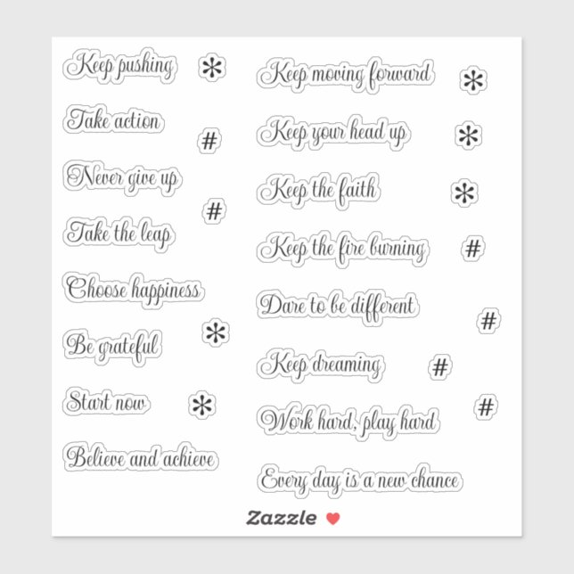 Adesivo Retirando Palavras e Frases do Diário (Folha)