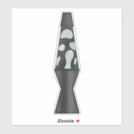 Adesivo Retorno dos 90 - Lâmpada holográfica de bolhas