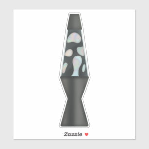 Adesivo Retorno dos 90 - Lâmpada holográfica de bolhas