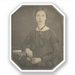Adesivo Retrato de Emily Dickinson