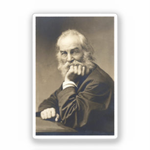 Adesivo Retrato de Walt Whitman (1869)