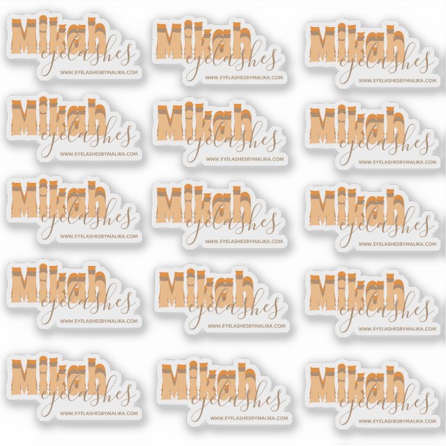 Adesivo Retro Eyelashes Proprietário Comercial Limpar Rótu (Frente)