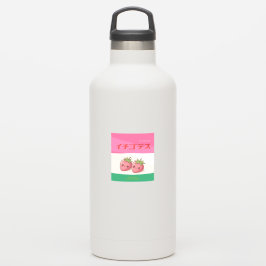 Adesivo Retro Pop Strawberry Charm - Harajuku Kawaii Style