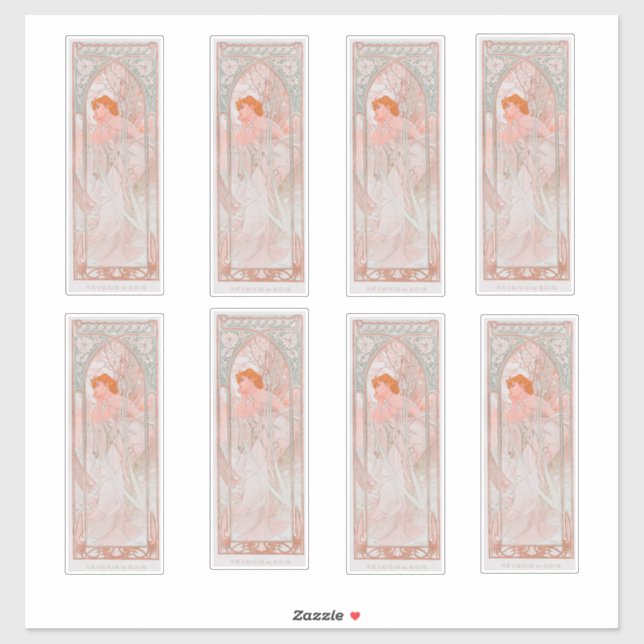 Adesivo Reverie du Soir, 1899 (Folha)