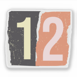 Adesivo Revista Número Resgate 12