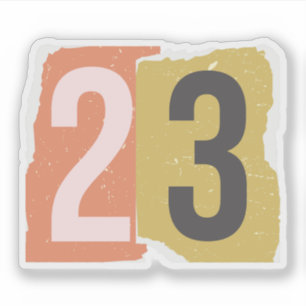 Adesivo Revista Número Resgate 23