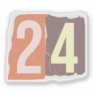Adesivo Revista Número Resgate 24