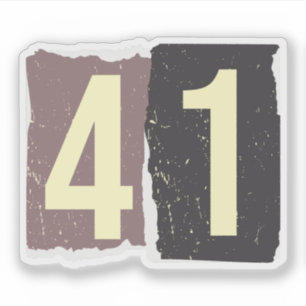 Adesivo Revista Número Resgate 41