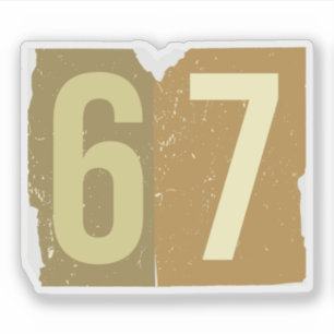 Adesivo Revista Número Resgate 67