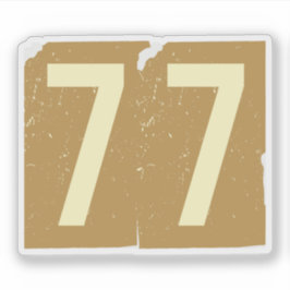 Adesivo Revista Número Resgate 77
