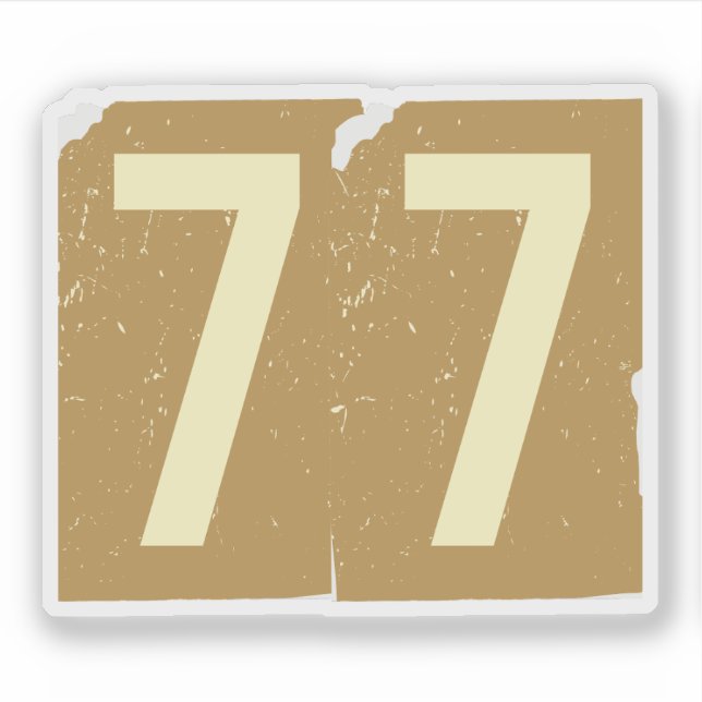 Adesivo Revista Número Resgate 77 (Frente)