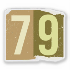 Adesivo Revista Número Resgate 79
