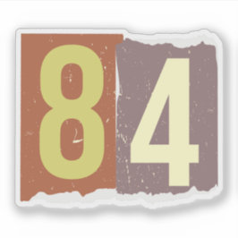 Adesivo Revista Número Resgate 84