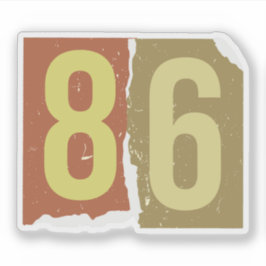 Adesivo Revista Número Resgate 86