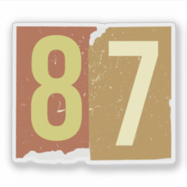 Adesivo Revista Número Resgate 87